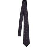 Gucci Silke/Siden Kläder Gucci Horsebit silk tie blue One fits all