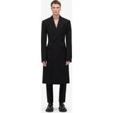 Alexander McQueen Kappor & Rockar Alexander McQueen Double-breasted wool coat black