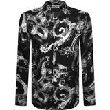 Versace Jeans Couture Skjortor Versace Jeans Couture Long Sleeve Shirt Black