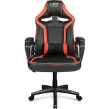 L33T Gungfunktion Gamingstolar L33T Extreme Gaming Chair - Black/Red