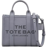 Marc Jacobs The Leather Mini Tote Bag - Wolf Grey