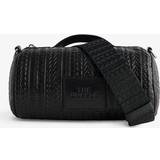 Svarta Väskor Marc Jacobs The Monogram Debossed Duffle Bag in Black