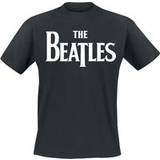The Beatles T-shirt Logo för Herr svart