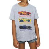 Pixars Bilar Barnkläder Disney Cars Racer Profile Cotton T-Shirt Grey 12-13
