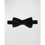 Herr - Sammet - Svarta Kläder Eton Pre-Tied Velvet Bow Tie Black One size