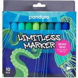 Limitless Markers Seven Seas Set 10 – akrylpennor i havets nyanser av blått & grönt