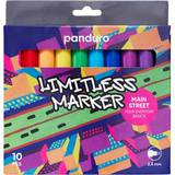 Limitless Markers Main Street Set 10 – akrylpennor i klassiska basfärger för alla tillfällen