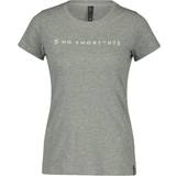 Scott Överdelar Scott NoShortcuts T-shirt til Kvinder, Grå Størrelse