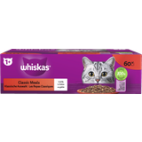 Katter - Nötkött Husdjur Whiskas 1+ Classic Meals 60x85g