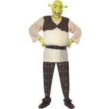 Multifärgad - Tecknat & Animerat Dräkter & Kläder Smiffys Shrek Kostym