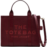 Marc Jacobs Röda Handväskor Marc Jacobs The Leather Medium Tote Bag - Cherry
