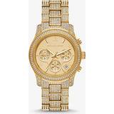 Michael Kors Runway Chronograph Gold-Tone Bracelet Model: MK7435