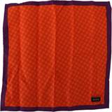 Scotch & Soda Accessoarer Scotch & Soda Orange Purple Silk Square Handkerchief Scarf