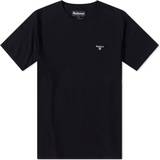 Barbour Herr - XL T-shirts & Linnen Barbour Mens Black Essential Sports T-Shirt