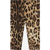 Dolce & Gabbana Barnkläder Dolce & Gabbana Leopard-print interlock leggings