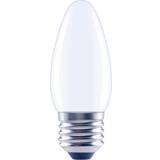 Flair LED-lampor Flair Kronljus LED C35 E27 4W40W 470lm 2700K varmvit dimbar matt