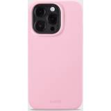 Holdit Silikoner Mobilfodral Holdit Phone Case Silicone Pink iPhone 14 Pro