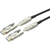 SpeaKa Professional Kablar SpeaKa Professional HDMI Adapter cable HDMI-A plug, HDMI-Micro-D plug, HDMI-A plug, HDMI-Micro-D plug