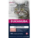 Eukanuba Järn - Katter Husdjur Eukanuba Senior Grain Free Rich in Salmon Ekonomipack: 3 2kg