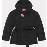 Kenzo Dam Ytterkläder Kenzo Kimono Puffer Jacket Black Womens