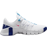 Syntetisk Träningsskor Nike Free Metcon 5 W - White/Fierce Pink/Deep Royal Blue/Aquarius Blue