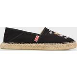 Kenzo Espadriller Kenzo Lucky Tiger' Embroidered Canvas Espadrilles Black Womens
