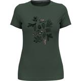 Odlo Dam T-shirts Odlo Damen Kumano Forest T-Shirt gruen