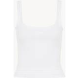 Chloé Dam T-shirts & Linnen Chloé Cropped vest top white