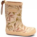 Beige Gummistövlar Bisgaard Fashion Rubber Boots - Beige Leaves