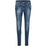 Cream Dam Byxor & Shorts Cream Amalie Jeans - Denim Blue
