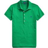 Polo Ralph Lauren Stretch Överdelar Polo Ralph Lauren shirt Slim Fit JULIE dunkelgrün
