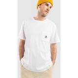 Element Dam T-shirts & Linnen Element Basic Pocket Label T-Shirt optic white