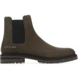 Common Projects Skor Common Projects Brown Leather Winter Ankle Boots Brown