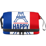 Happy Bastille Day France Flag Makeup Bag - Multicolour
