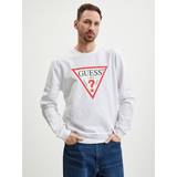 Guess Tröjor Guess Audley Sweatshirt White