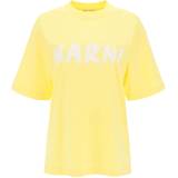Marni Dam T-shirts & Linnen Marni Logo T-shirt - Lemon
