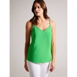 Ted Baker Dam Linnen Ted Baker Andreno Scallop Trim Cami Top