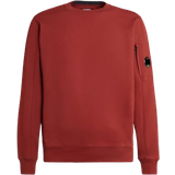 C.P. Company Herr - Sweatshirts Tröjor C.P. Company Diagonal Raised Fleece Sweatshirt - Ketchup/Red
