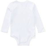 Ralph Lauren Bodys Ralph Lauren Polo Bear Cotton Interlock Bodysuit - White