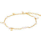 Pernille Corydon Ocean Bracelet - Gold/Pearls
