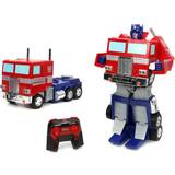 Transformers optimus prime leksaker Jada Transformers Optimus Prime Converting RC
