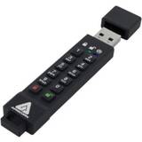 Apricorn USB-minnen Apricorn Aegis Secure Key 3z 32GB USB 3.0
