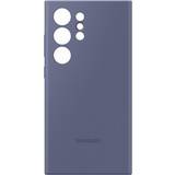 Mobiltillbehör Samsung Galaxy S24 Ultra Silikonskydd violet