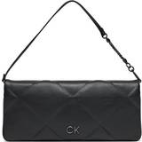 Väskor Calvin Klein Quilted Clutch Bag Black One Size