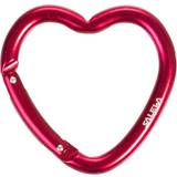 Salewa Nyckelringar Salewa heart carabiner schlüsselanhänger red pink