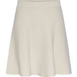 Y.A.S Kjolar Y.A.S Fonny Mini Skirt - Birch
