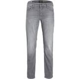 Jack & Jones Gråa - Herr - W27 Jeans Jack & Jones Tim Original Cj 787 Noos Slim Straight Fit Jeans - Grey/Grey Denim