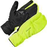 Dam Handskar & Vantar Gripgrab Ride Windproof Deep Winter Lobster Gloves - Yellow/Hi-Vis