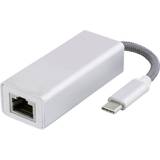 USB-C Nätverkskort Deltaco USBC-1080