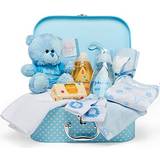 Baby Box Shop Baby Hamper Newborn Essentials in Blue Case